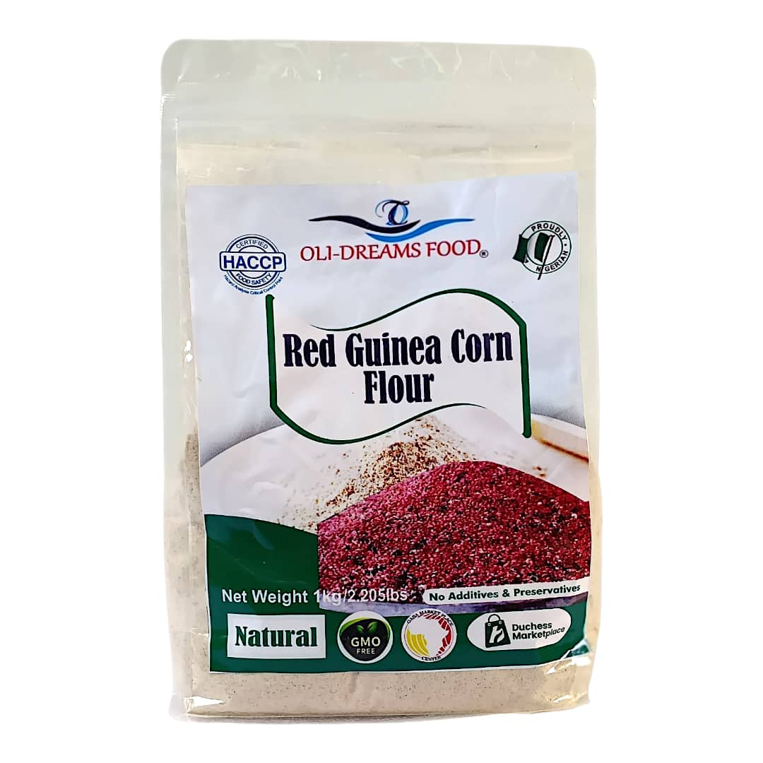 Red Guinea corn flour